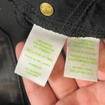 Lilly Pulitzer  Eagan High Rise Stretch Coated Denim Jeans‎ Size 14 Black Photo 7