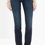 Madewell  • Alley Straight jeans dark wash slim low mid rise stretch denim Photo 0