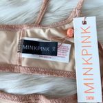 Princess Polly  MinkPink Cream Pink Textured Scoop Tank Bikini Top Sz XS Photo 33