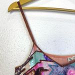 Vintage 100% Silk Y2K Babydoll Top Size XL Beaded Sequin Boho Fairy Festival Pink Size M Photo 5