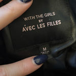 Avec Les Filles  With The Girls Leather Puffer Jacket  Photo 3