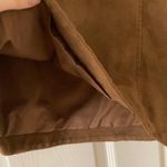 Abercrombie & Fitch NEW A-Line Pencil Faux Suede Mini Skirt Brown Size 2 NWOT Photo 5