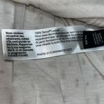 Eileen Fisher  Silk Confetti Laser Cut Ballet Neck A-Line Tunic Top Bone Medium Photo 6