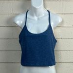 Beyond Yoga  Blue Slim Racerback Cropped Tank size XL Photo 5
