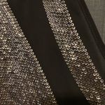 Design History  black sparkly sheer top in medium Photo 2