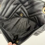 Michael Kors  Peyton Medium Black Quilted Shoulder Bag Designer Gold Photo 14