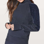 Lululemon  Floral Flocked Sweatshirt Photo 0