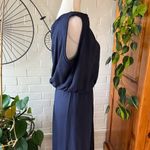 Go Couture sleeveless blouson maxi dress navy size XL NWOT Photo 5