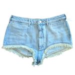 Pilcro NWT by Anthropologie Denim Shorts Washed Out Blue Denim Size 28, 29, 30 Photo 6