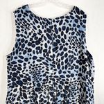 Jessica London Plus Size 24 Dress Maxi Floor Length Blue Leopard Print Lined 561 Photo 6