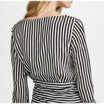 Alice + Olivia Alba cross front blouse size medium Photo 1