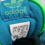 Adidas Forum Low Sneakers Women Size 7 Teal Pink Green White Athletic Shoes Photo 6