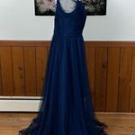 Alfred Angelo Elegant New Navy Blue Mother of the Bride/Bridesmaid Gown! Photo 2