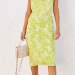 VICI  | Juniper Paisley Cowl Neck Midi Dress Photo 0