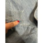 VTG Bridge Sports Wear Denim Dress Women Medium Cottage 90s Prairie Peasant Flaw Blue Photo 8