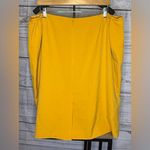 Kasper  Skirt in Mustard Yellow Photo 3