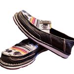 Ariat Cruiser buffalo print /leather W7 NFR rodeo western 7.5 Photo 6