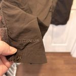 Columbia Titanium Brown Packable Omni Dry Convertible Nylon Pants Women's Large Photo 6