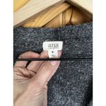 ana Women's Gray Cardigan Sweater Medium Button Front Longline‎ Pockets Photo 4