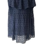 Tropical Escape  Black Crochet One Piece Swimdress Photo 2