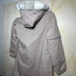 London Fog Tan Trench Coat with Long Length and High Collar Photo 9