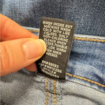 REWASH  Blue Wide Leg Embroidered Dinosaur Jeans Womens 29 Distressed Blue Denim Photo 12