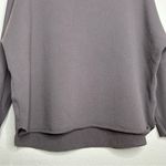 Frank & Eileen  Effie Long-Sleeve Funnel Neck Capelet Triple Fleece brown small Photo 4