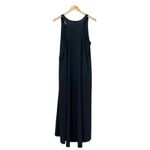 Athleta  Presidio Traveler Maxi Dress Black Sleeveless Scoop Pocket Size Medium Photo 2