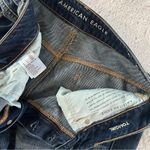 American Eagle Tomgirl Dark Wash Jeans Size 8 Short Photo 2