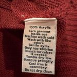 Juicy Couture  Red sequined mock neck sweater women’s M Photo 5