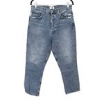 AGOLDE  Riley High Rise Straight Denim Frequency Sz 29 Photo 1