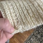 Craftcentre Cymru Wool Chunky Fisherman Sweater Women L Cream Rory Gilmore VTG Size L Photo 4