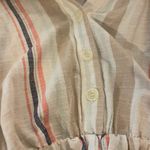 Anthropologie  Amadi Lucie Striped Romper - Size Small Multicolor Photo 6