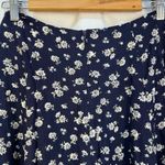 Cindy Collins Flowy Flora Shorts Vintage Women’s Size Medium Casual Boho Floral Blue Photo 4