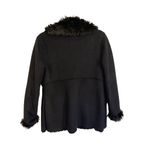 Nils Sportswear Black Faux Fur Trim Womens Coat Size S Photo 6