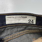 Rag and Bone  Jean Cut Off Shorts Distressed Dark Wash In Doris. Never Worn Sz 24 Photo 8