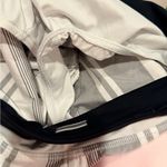 Lululemon athletica Women's Groovy Run Shorts - White with Black Stripes Photo 6