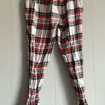 Old Navy White Plaid Jogger PJ Lounge Pants S Photo 1