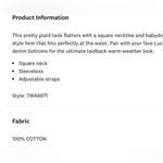 Lucky Brand NWT  Plaid babydoll spaghetti  strap top xl Photo 3