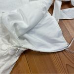 Altar'd State Altar’d State Ava Clip Dot Dainty Bow Fit Flare Mini Dress White Large New Photo 6