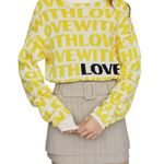 Maje  Jikam Checkered Woven Belted Mini Skirt Beige Academia Old Money Size 40 Photo 1