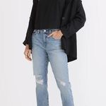 Madewell Slim boy Jean with a busted knee distressing Photo 0