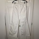 Good American  White Wide Leg Trouser Pants Size 10/30 Photo 1