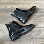 Jeffrey Campbell Black Jeffery Campbell crocodile embossed leather boots size 8 Photo 3