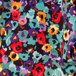 American Apparel NWT Printed Nylon Tricot High Waist Watercolor Floral Size Small Full Length Leggings Photo 1