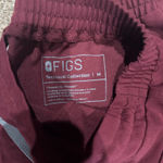 FIGS  Burgundy Scrub Set Photo 2