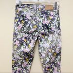Madewell Skinny Skinny Ankle Floral Print Jeans Size 24 Photo 4