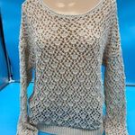 Nicole Miller  Pullover Knitted Coverup Cream Size Small Photo 0