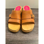 Swedish Hasbeens Preppy Slip in Tan Sz 37 Photo 1