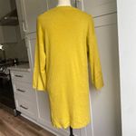 Eileen Fisher  Organic Cotton Silk XS Knit Tunic Top 3/4 Sleeve Blouse Oversized Photo 2